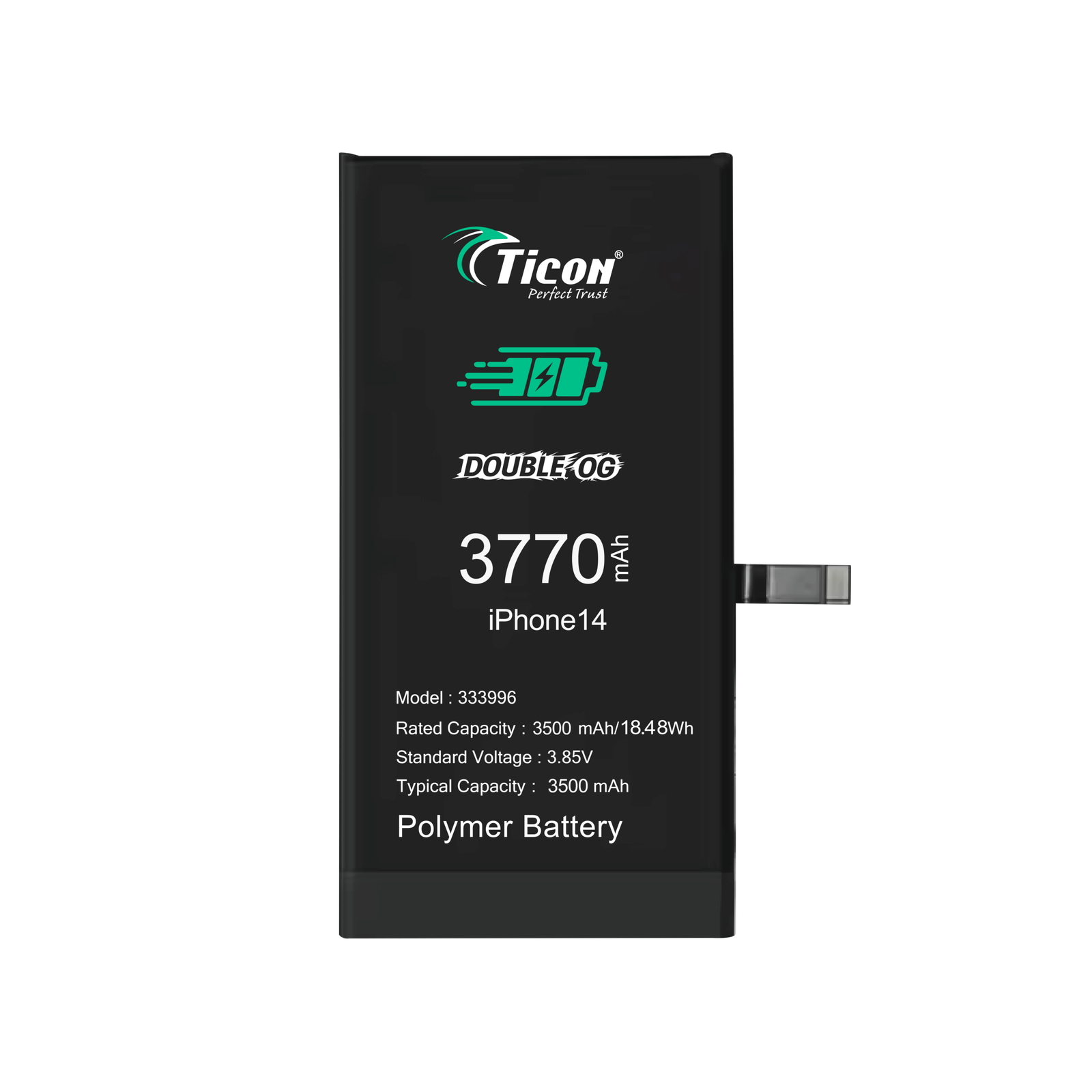TICON Double OG iPhone 14 mobile battery