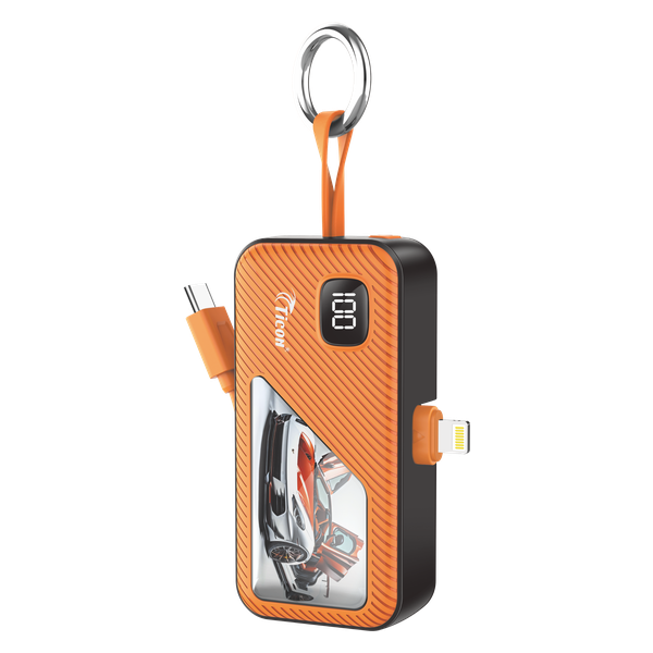 TICON 5X-MINI fast charging power bank with digital display