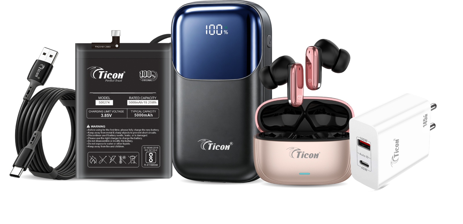 TICON mobile accessories and smart lifestyle products