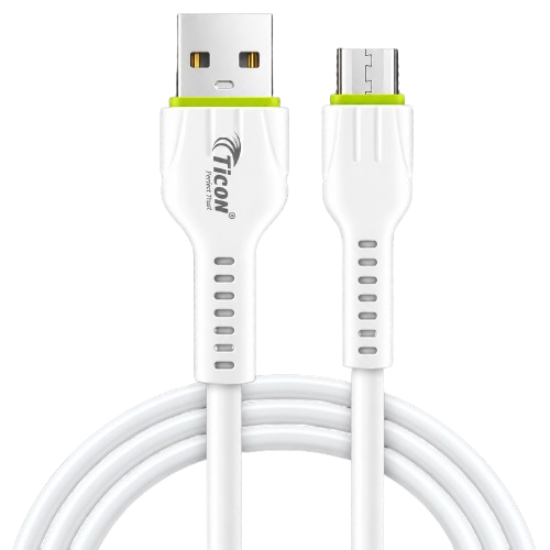 TICON CL-30 white 3.1A USB-A to Micro-USB mobile charging cable