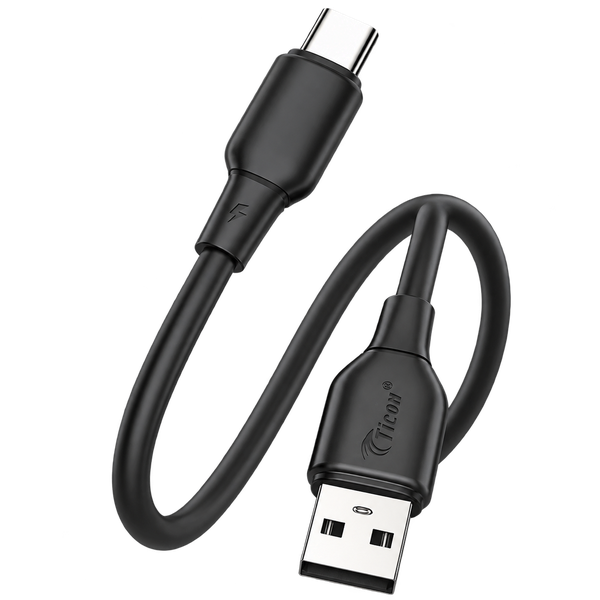 TICON FC-207 black 100W Type-C mobile charging cable