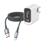 TICON GaN FLEX 33W fast charger with Type-C cable